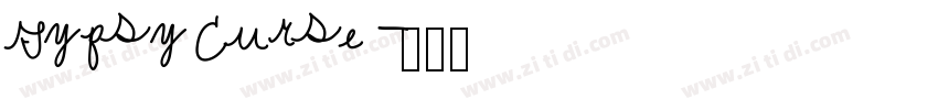 Gypsy Curse字体转换